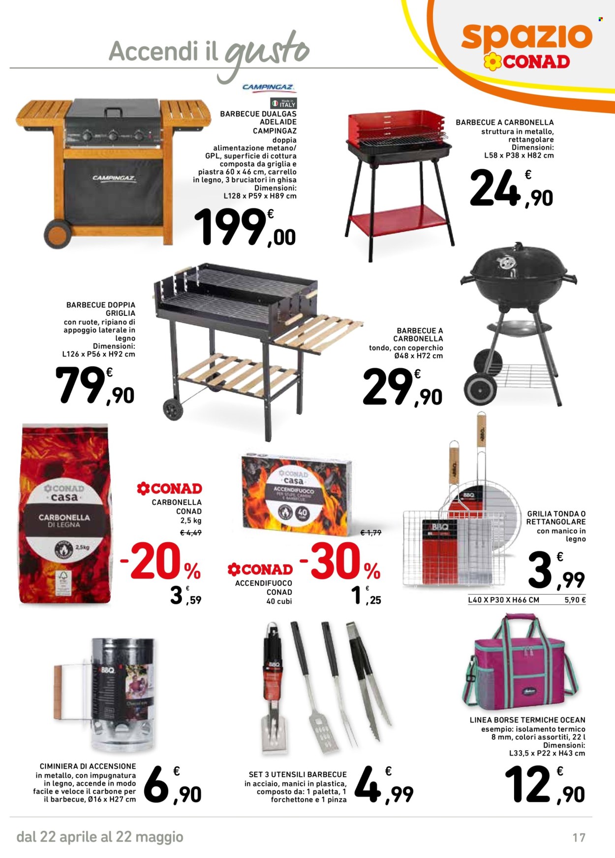 Volantino Spazio Conad - 22/4/2025 - 22/5/2025. Pagina 1