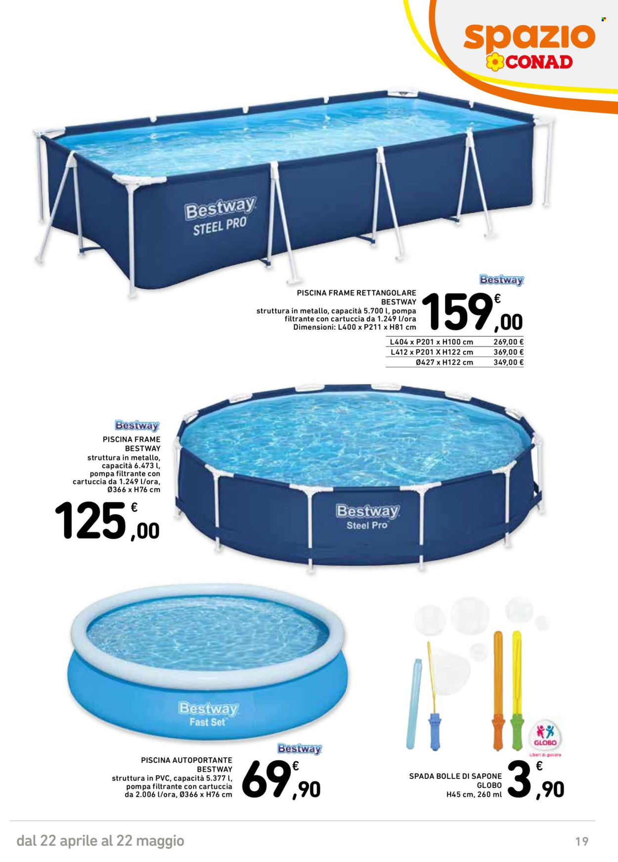 Volantino Spazio Conad - 22/4/2025 - 22/5/2025. Pagina 1