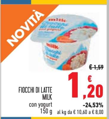FIOCCHI DI LATTE MILK