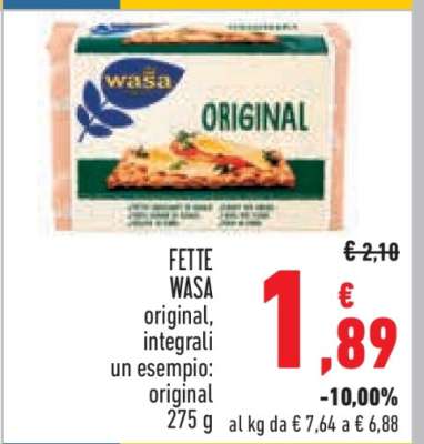 FETTE WASA