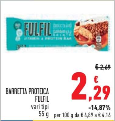 BARRETTA PROTEICA FULFIL