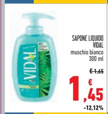 SAPONE LIQUIDO VIDAL