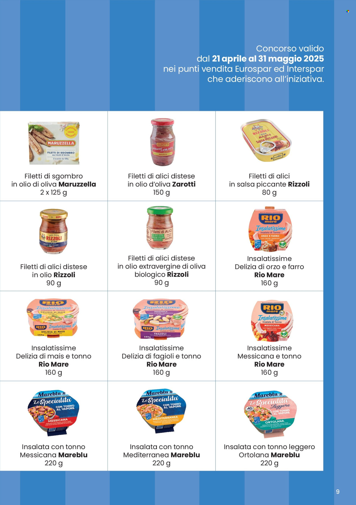 Volantino Eurospar - 21/4/2025 - 31/5/2025. Pagina 1