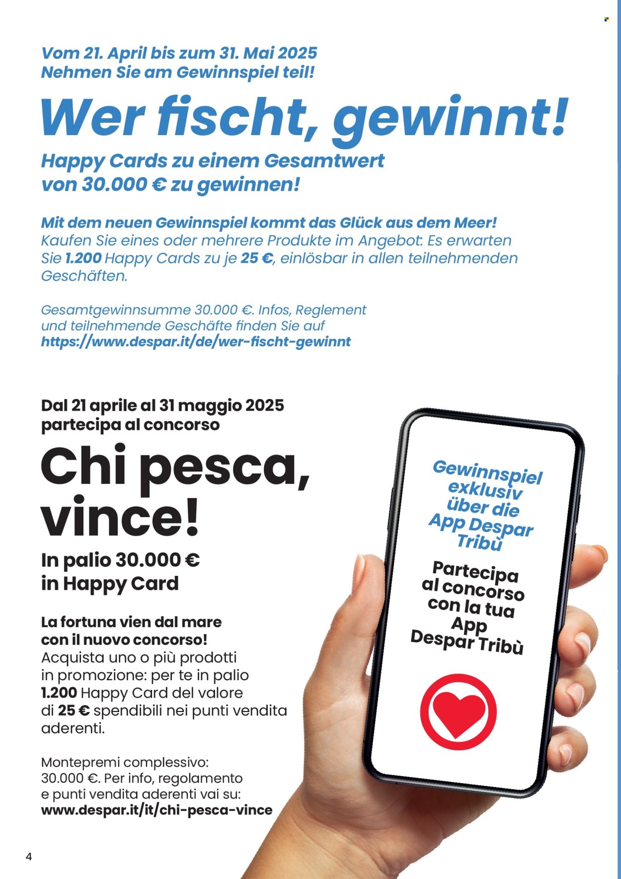 Volantino Interspar - 21/4/2025 - 31/5/2025. Pagina 1