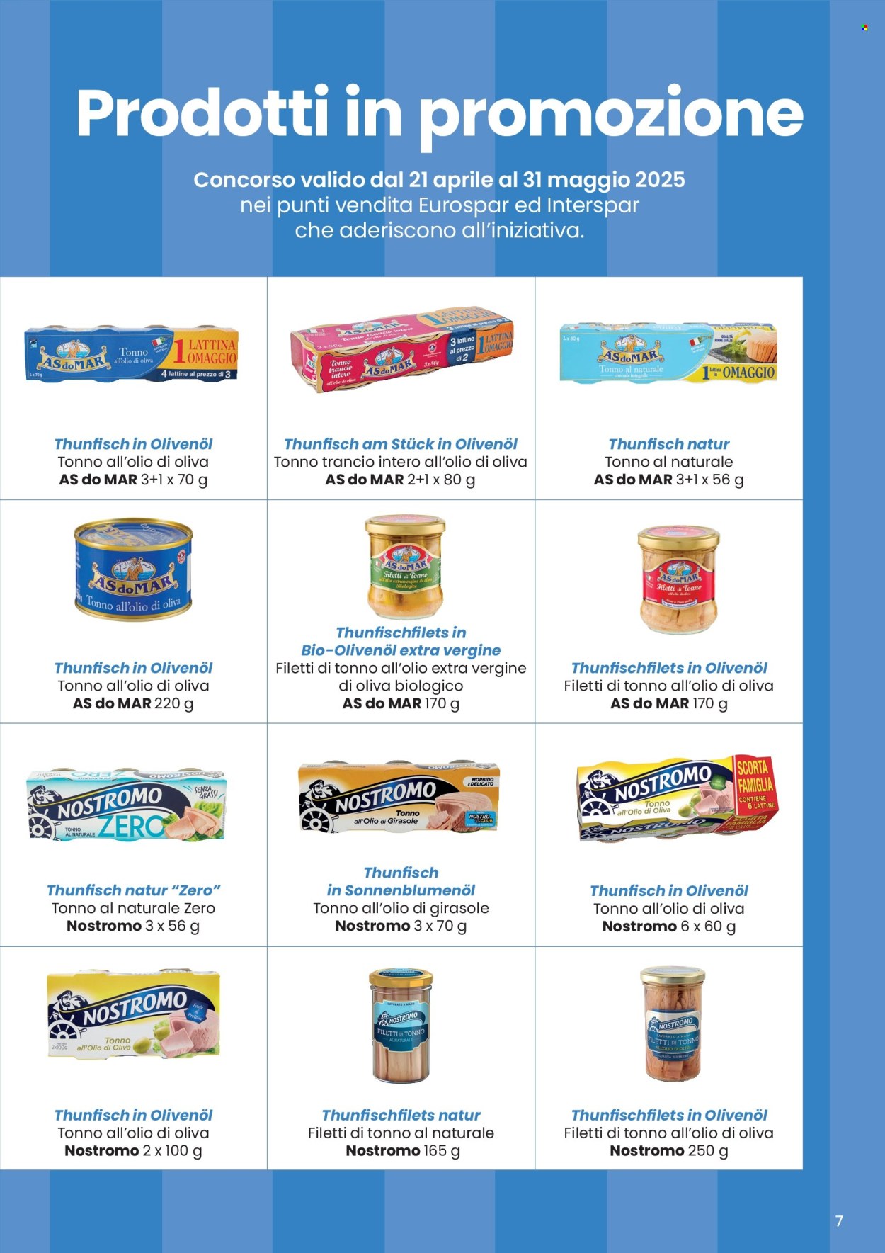 Volantino Interspar - 21/4/2025 - 31/5/2025. Pagina 1