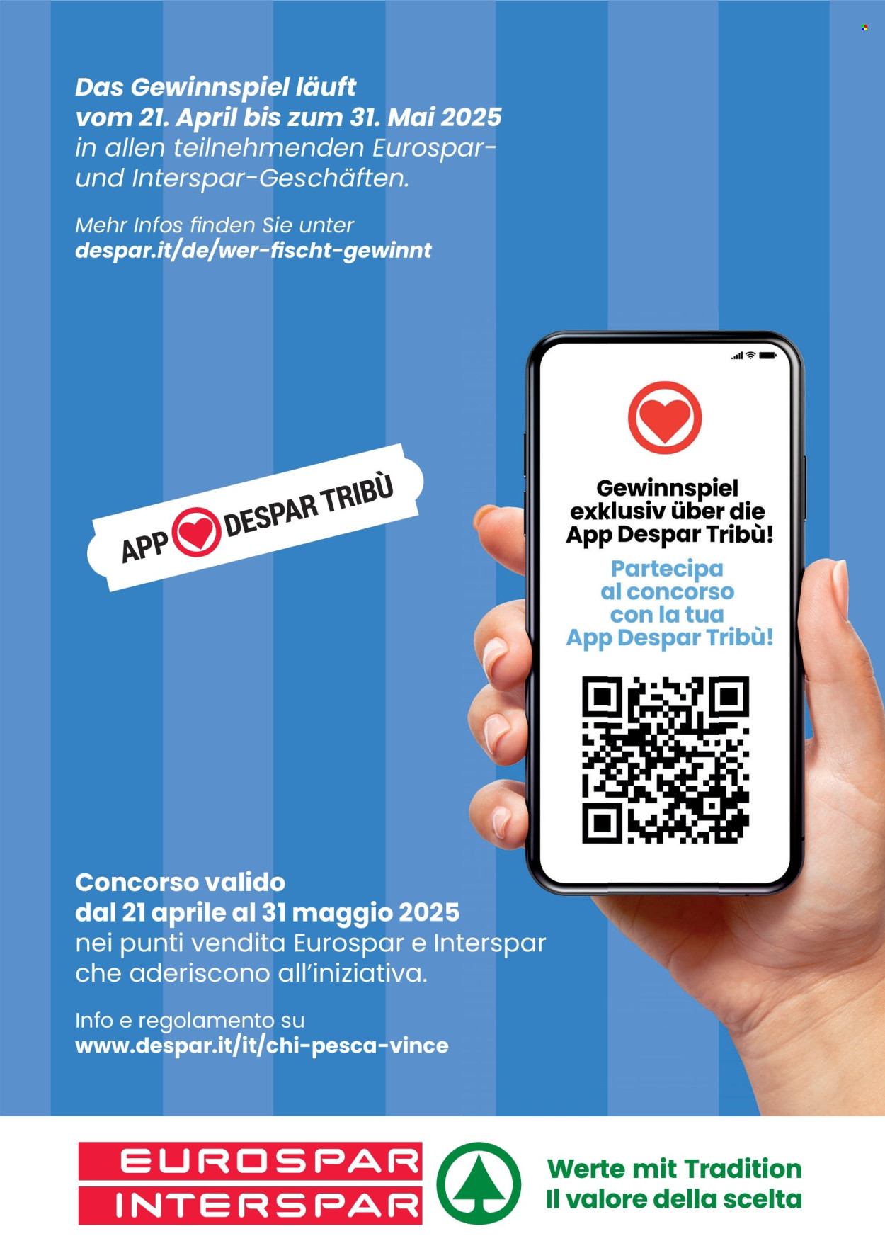 Volantino Interspar - 21/4/2025 - 31/5/2025. Pagina 1