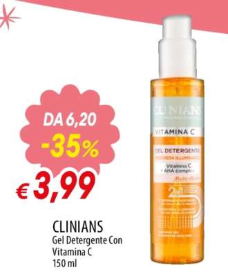CLINIANS Gel Detergente Con Vitamina C