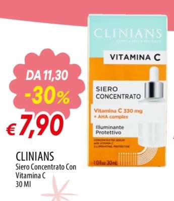 CLINIANS Siero Concentrato Con Vitamina C