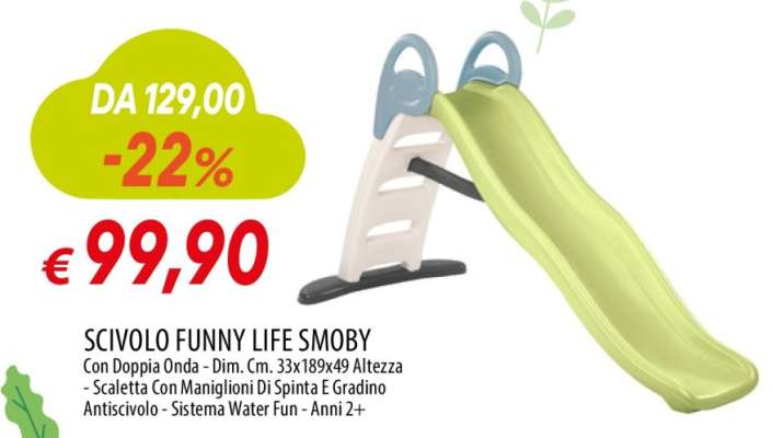 SCIVOLO FUNNY LIFE SMOBY