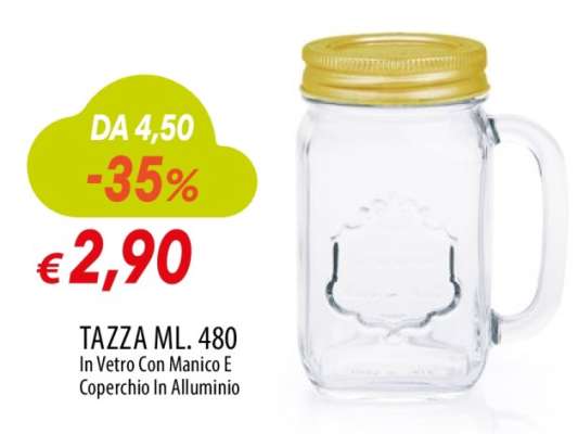 TAZZA ML. 480