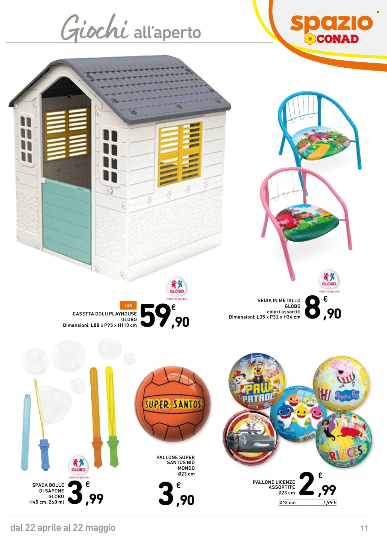 Volantino Spazio Conad - 22/4/2025 - 22/5/2025. Pagina 1
