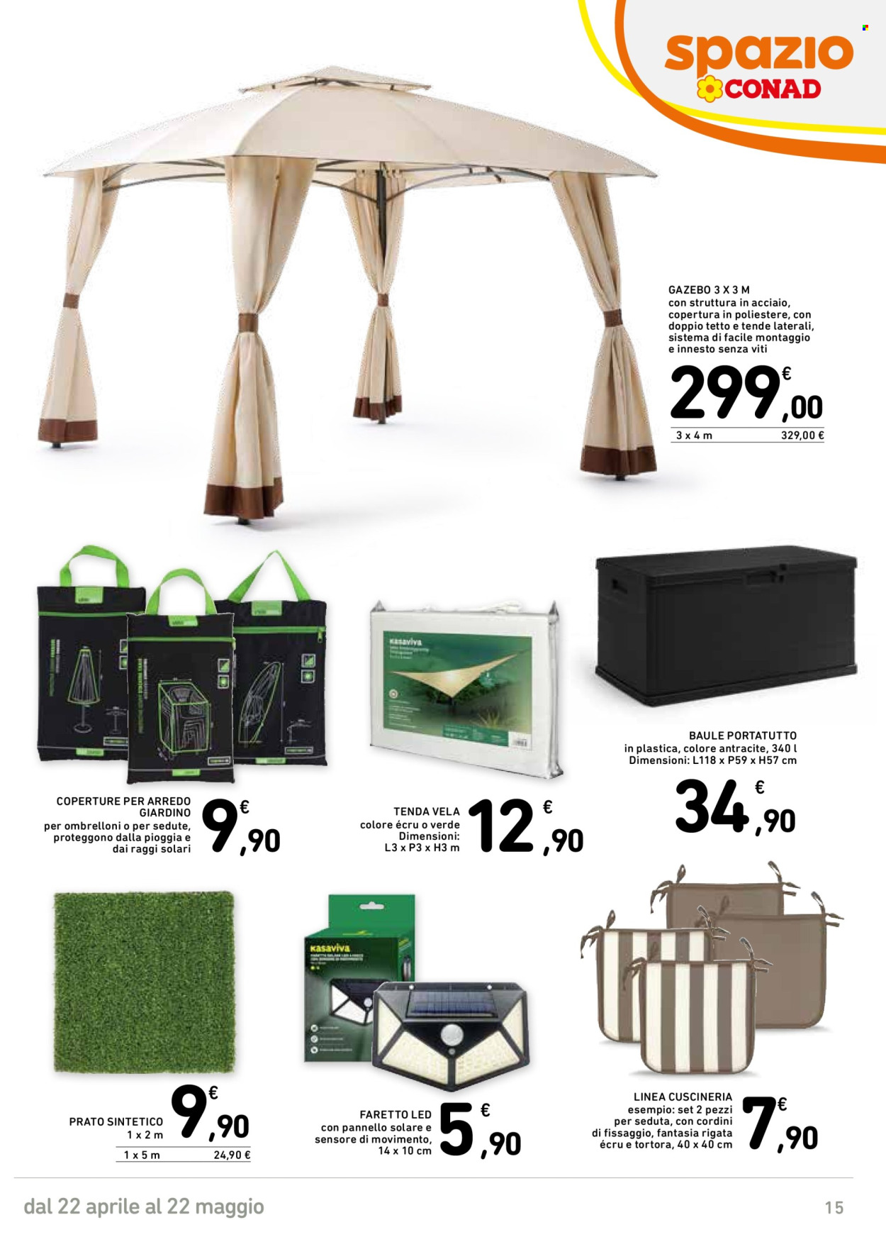 Volantino Spazio Conad - 22/4/2025 - 22/5/2025. Pagina 1