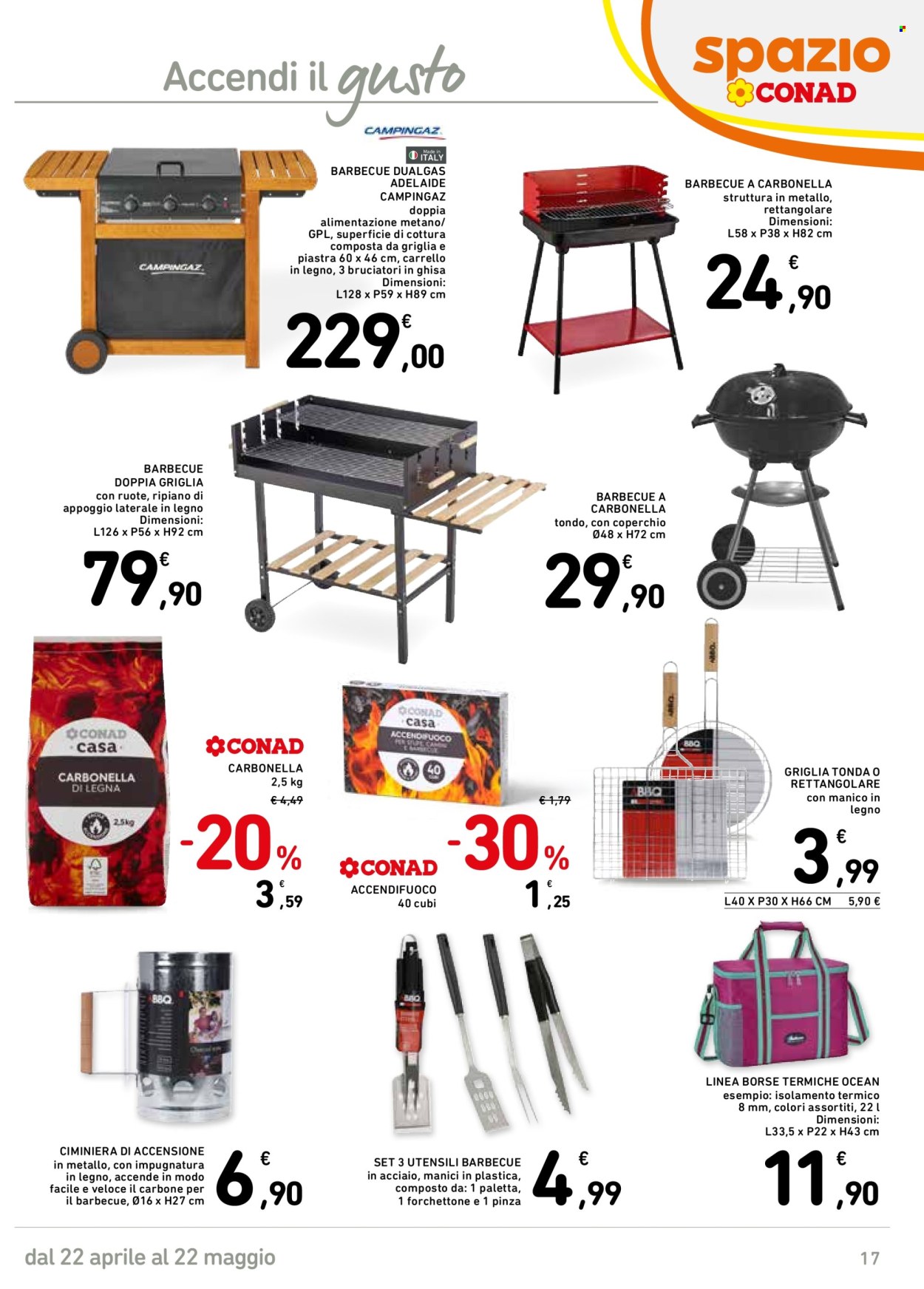 Volantino Spazio Conad - 22/4/2025 - 22/5/2025. Pagina 1