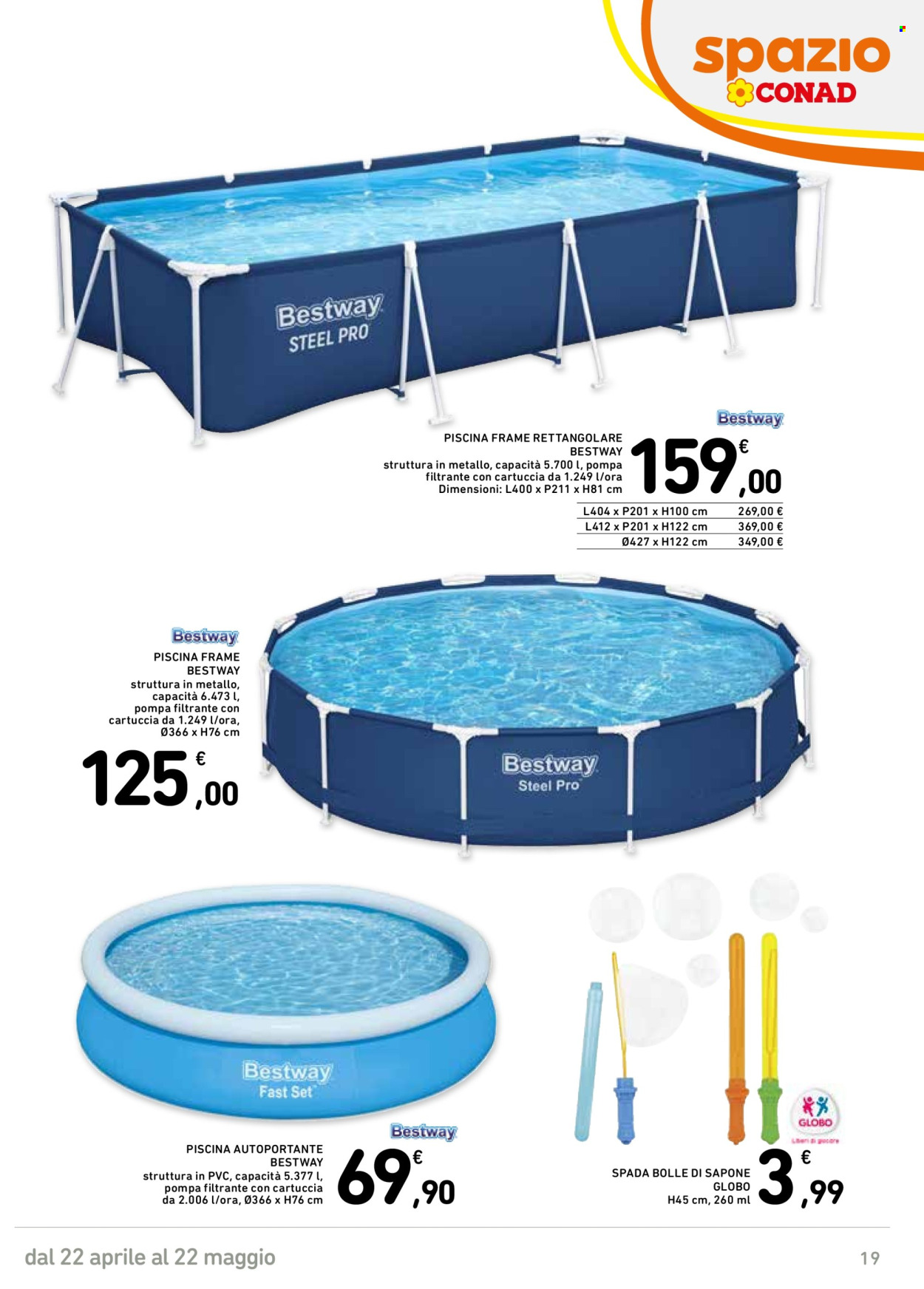 Volantino Spazio Conad - 22/4/2025 - 22/5/2025. Pagina 1