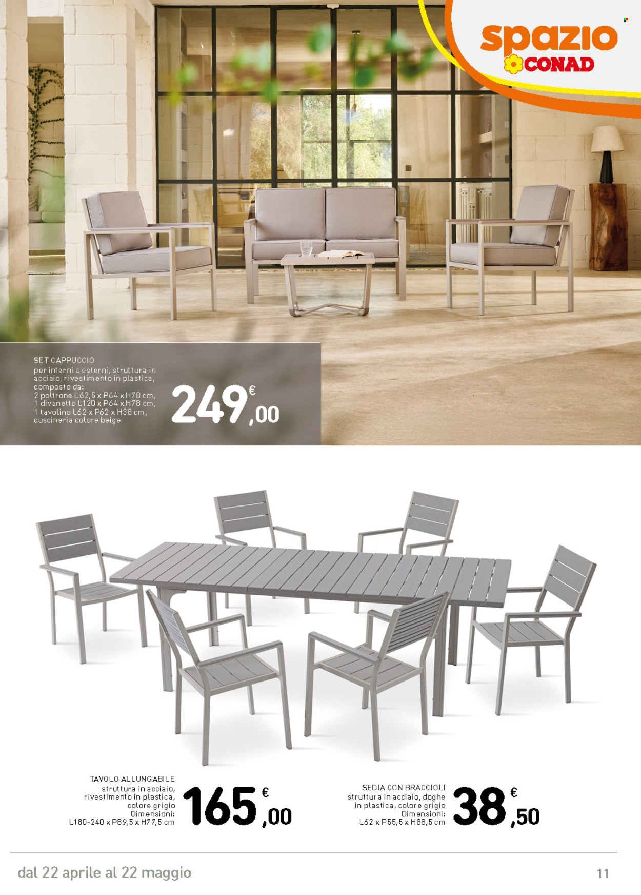 Volantino Spazio Conad - 22/4/2025 - 22/5/2025. Pagina 1