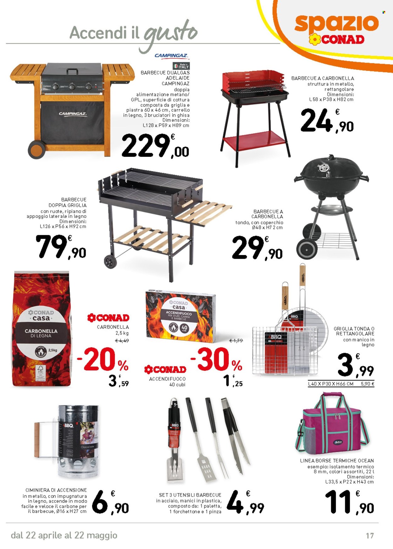 Volantino Spazio Conad - 22/4/2025 - 22/5/2025. Pagina 1