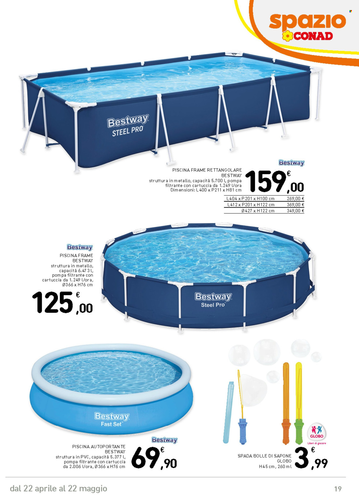Volantino Spazio Conad - 22/4/2025 - 22/5/2025. Pagina 1
