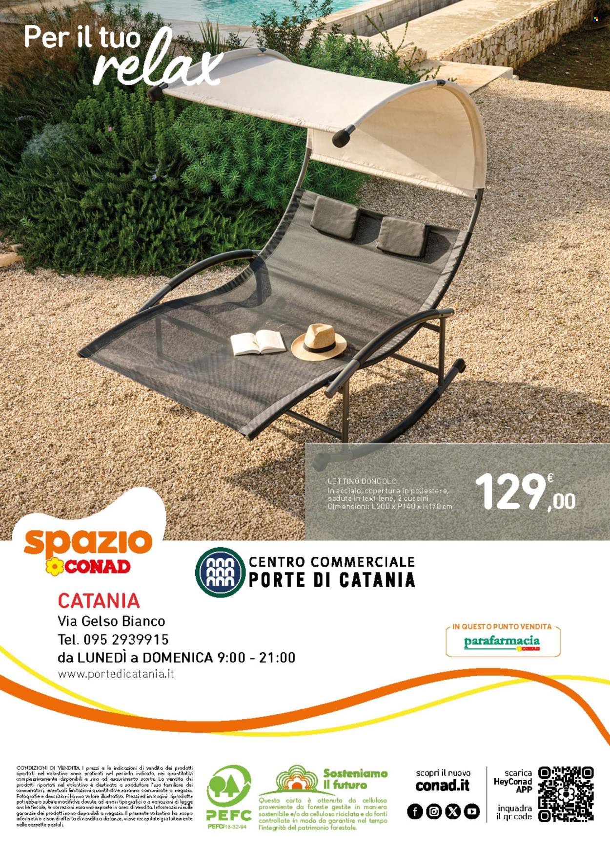 Volantino Spazio Conad - 22/4/2025 - 22/5/2025. Pagina 1