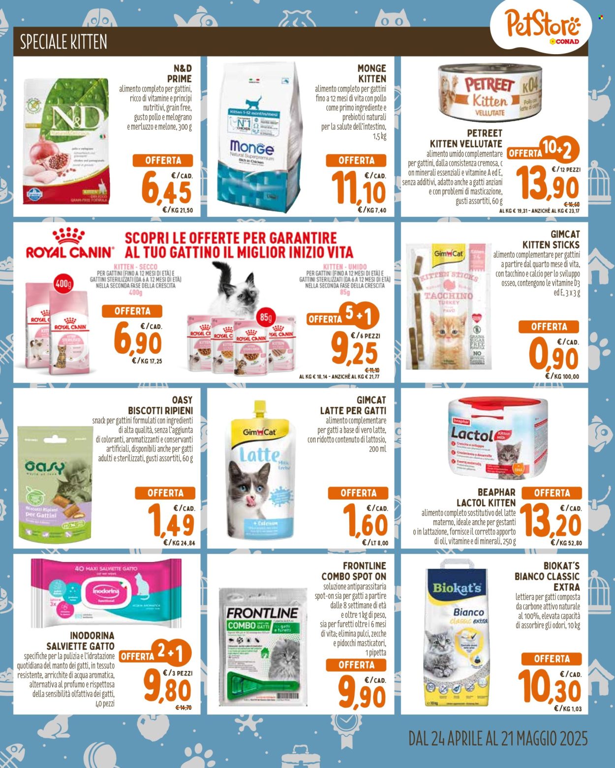 Volantino Conad - 24/4/2025 - 21/5/2025. Pagina 1