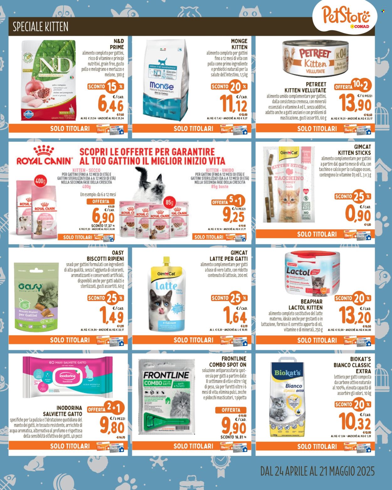 Leták Pet Store Conad - 24.4.2025 - 21.5.2025. Strana 5