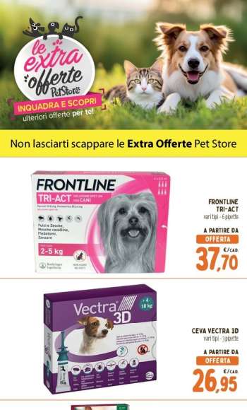 Volantino Pet Store Conad - 23/4/2025 - 20/5/2025.