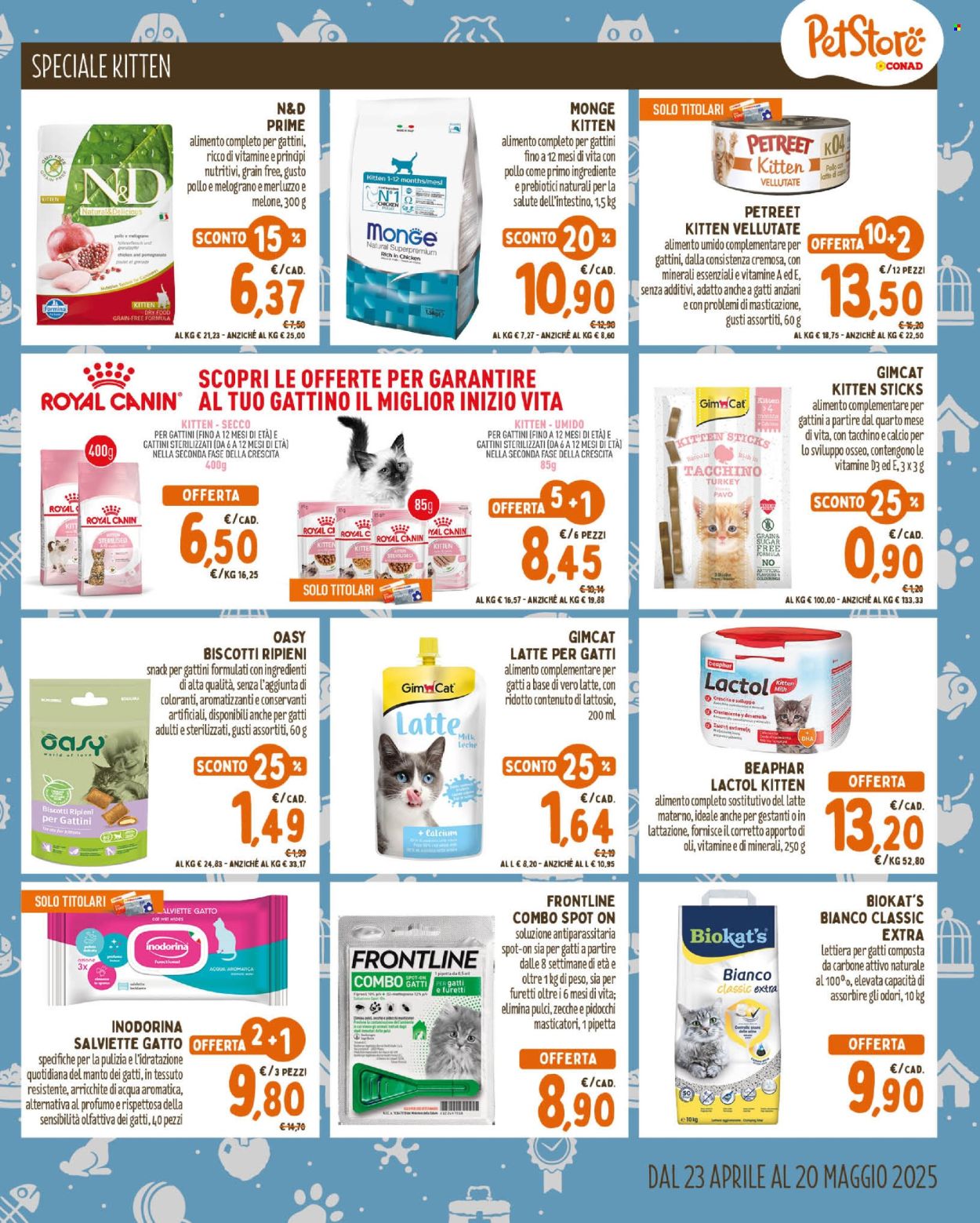 Leták Pet Store Conad - 23.4.2025 - 20.5.2025. Strana 5