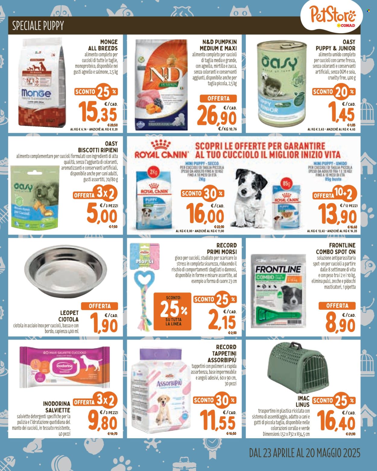 Leták Pet Store Conad - 23.4.2025 - 20.5.2025. Strana 3