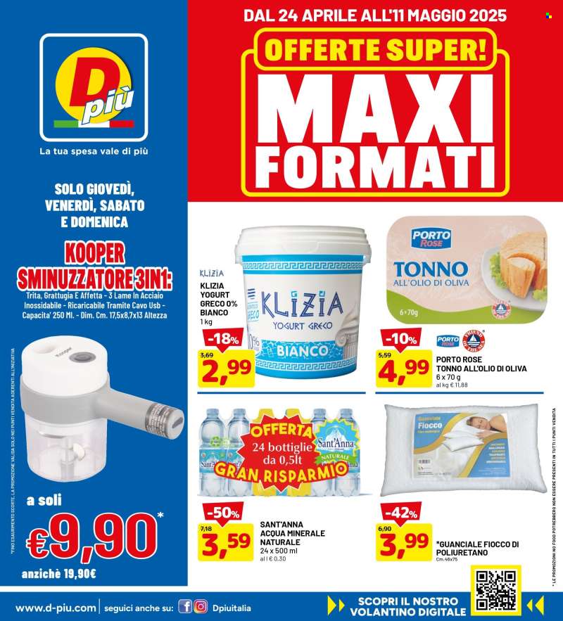 Volantino Dpiù - 24/4/2025 - 11/5/2025.