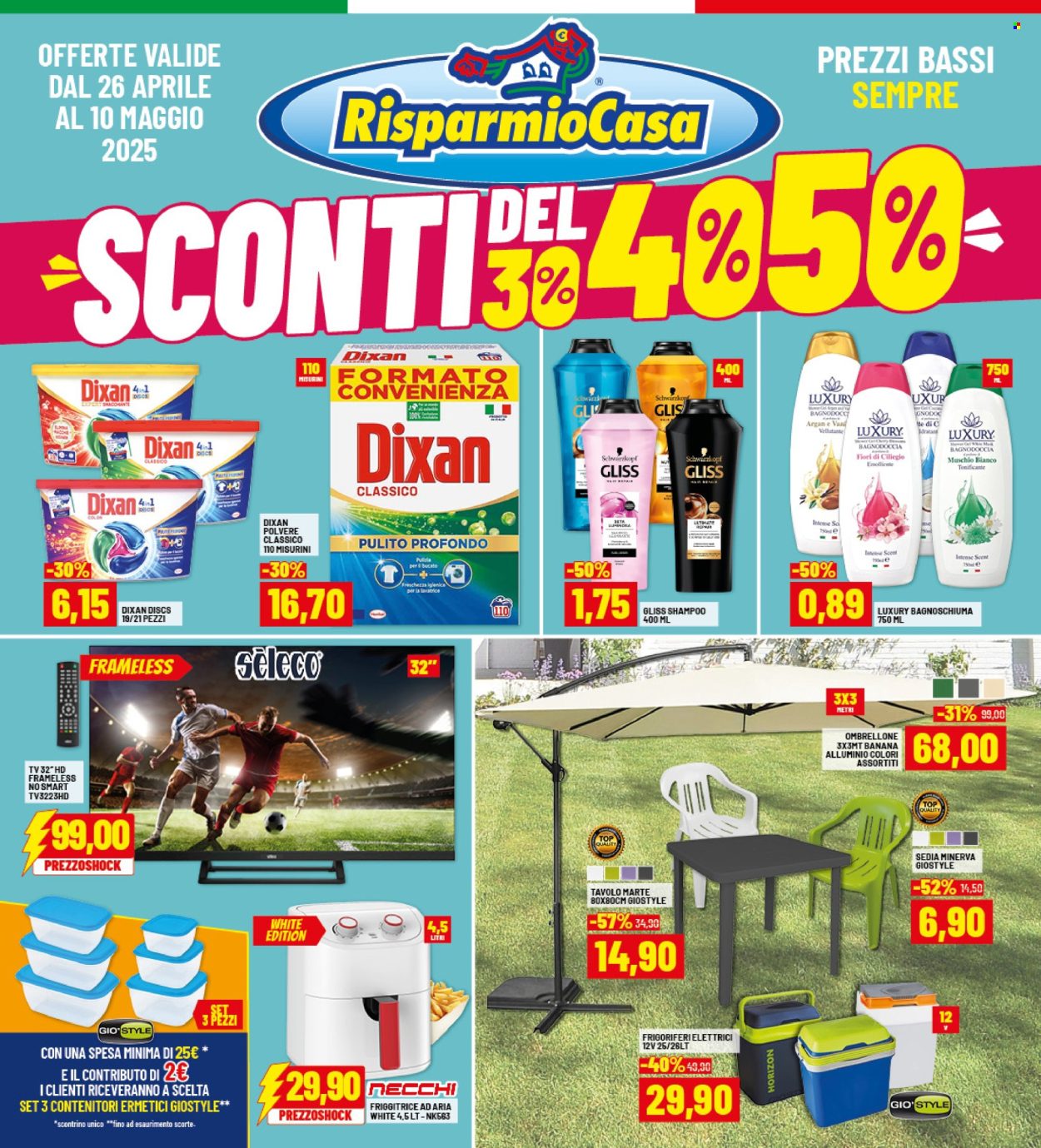 Volantino Risparmio Casa - 26/4/2025 - 10/5/2025. Pagina 1