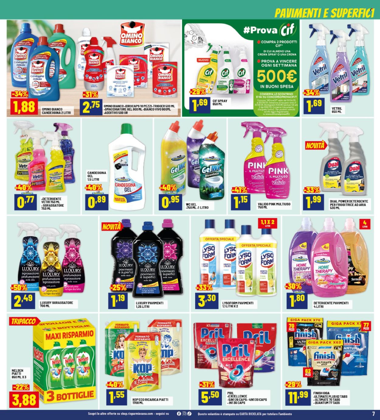 Volantino Risparmio Casa - 26/4/2025 - 10/5/2025. Pagina 1