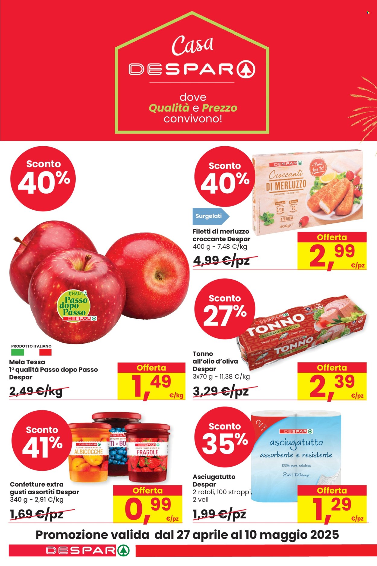 Volantino Despar - 28/4/2025 - 14/5/2025. Pagina 1