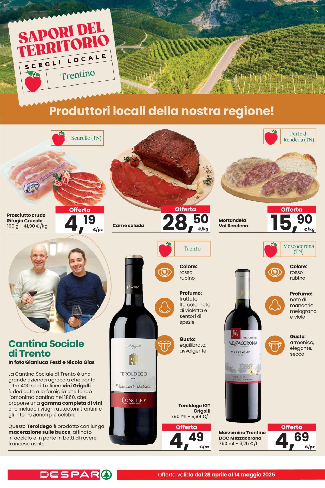 Volantino Despar - 28/4/2025 - 14/5/2025. Pagina 1