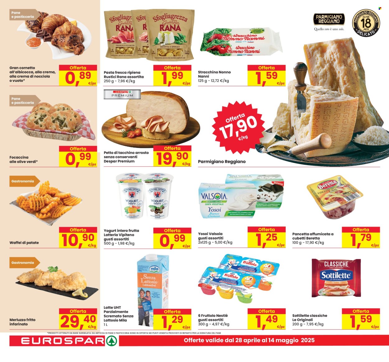 Volantino Eurospar - 28/4/2025 - 14/5/2025. Pagina 1