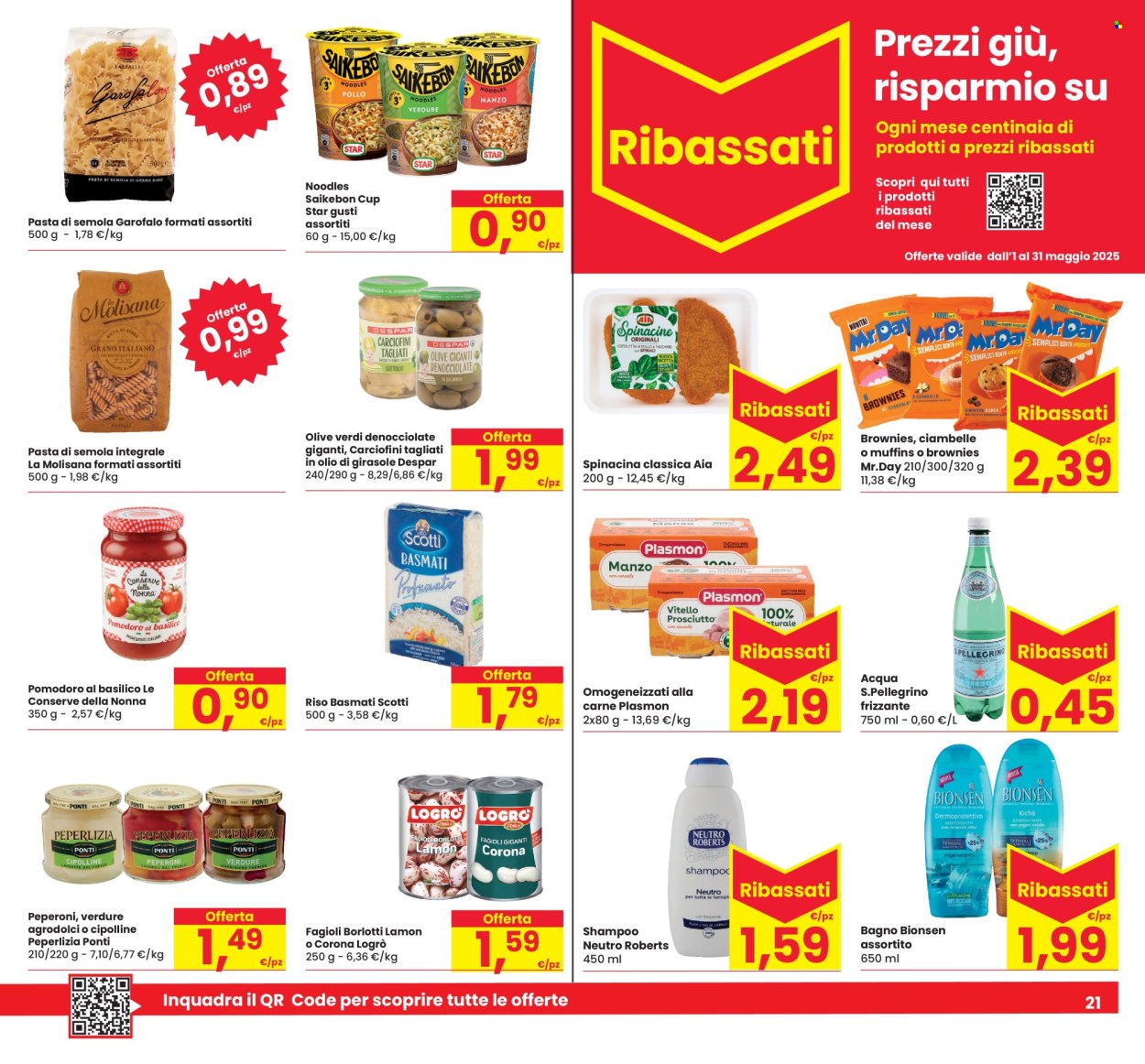 Volantino Eurospar - 28/4/2025 - 14/5/2025. Pagina 1