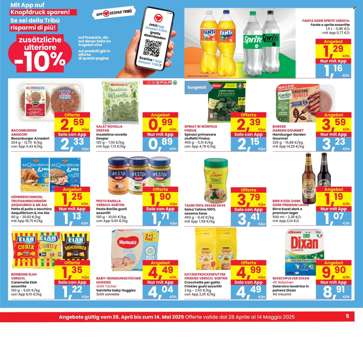 Volantino Eurospar - 28/4/2025 - 14/5/2025. Pagina 1