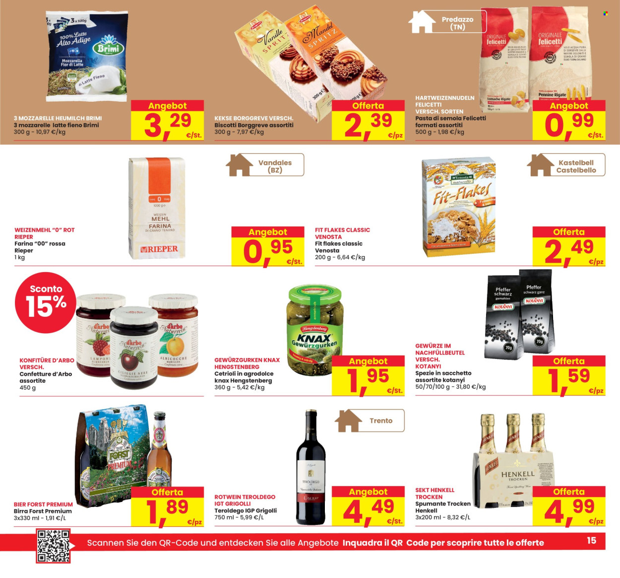 Volantino Eurospar - 28/4/2025 - 14/5/2025. Pagina 1