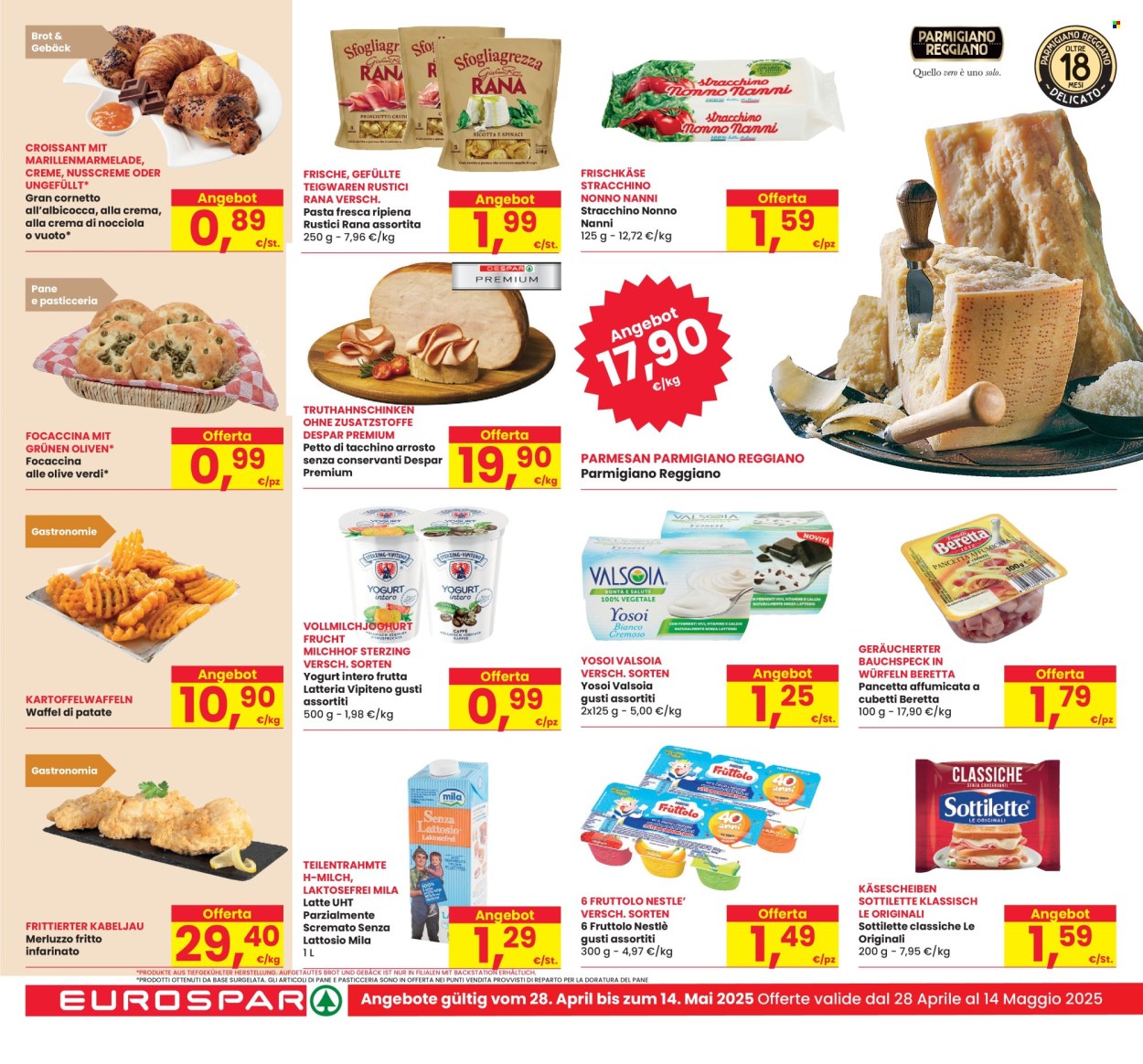 Volantino Eurospar - 28/4/2025 - 14/5/2025. Pagina 1