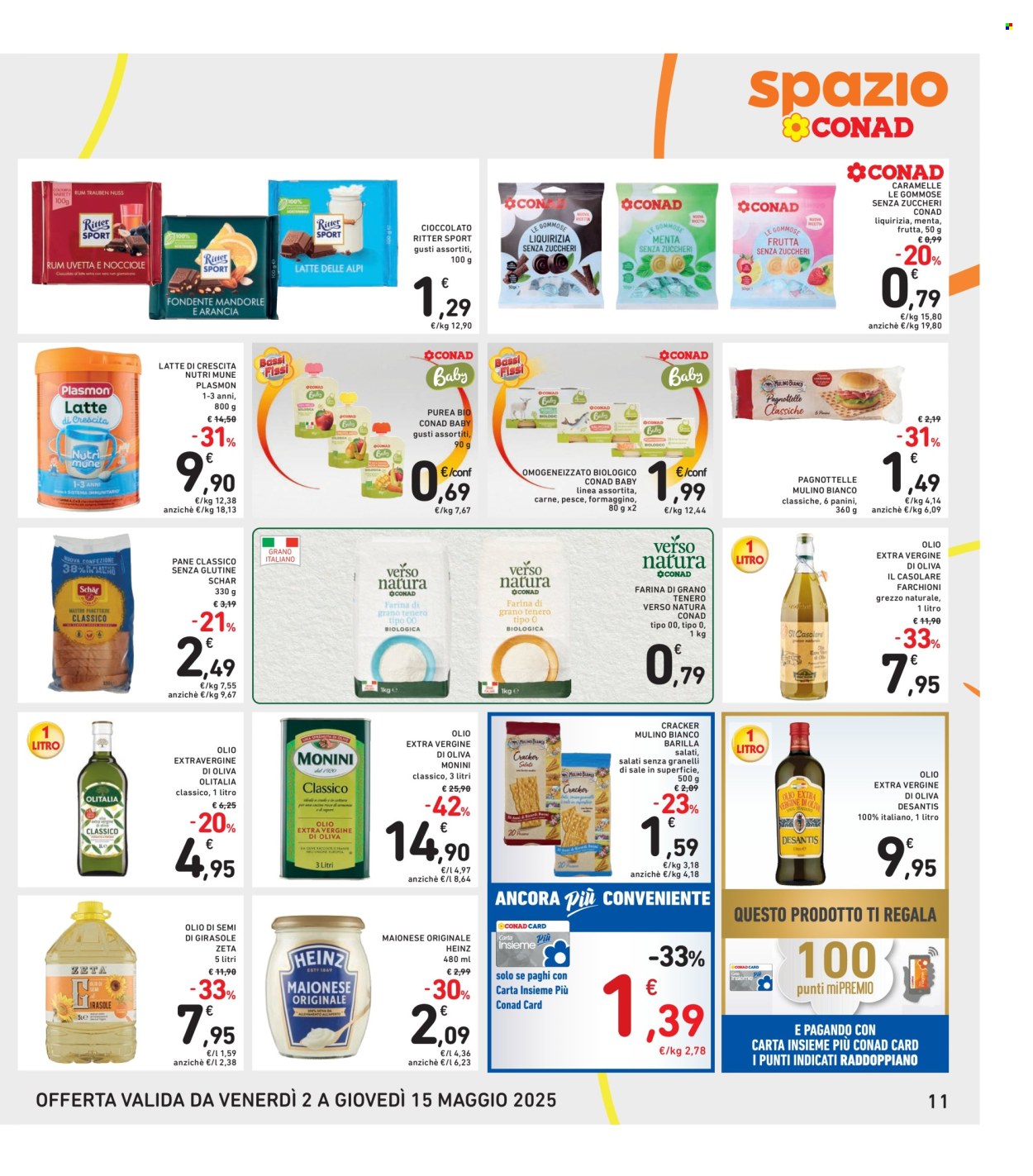 Volantino Spazio Conad - 2/5/2025 - 15/5/2025. Pagina 1