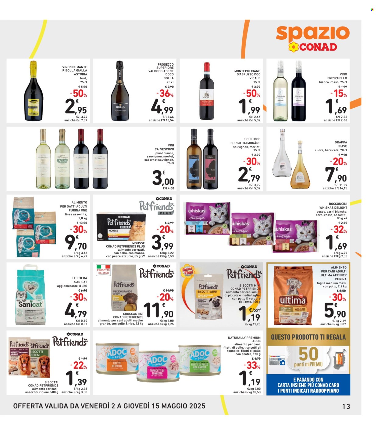 Volantino Spazio Conad - 2/5/2025 - 15/5/2025. Pagina 1