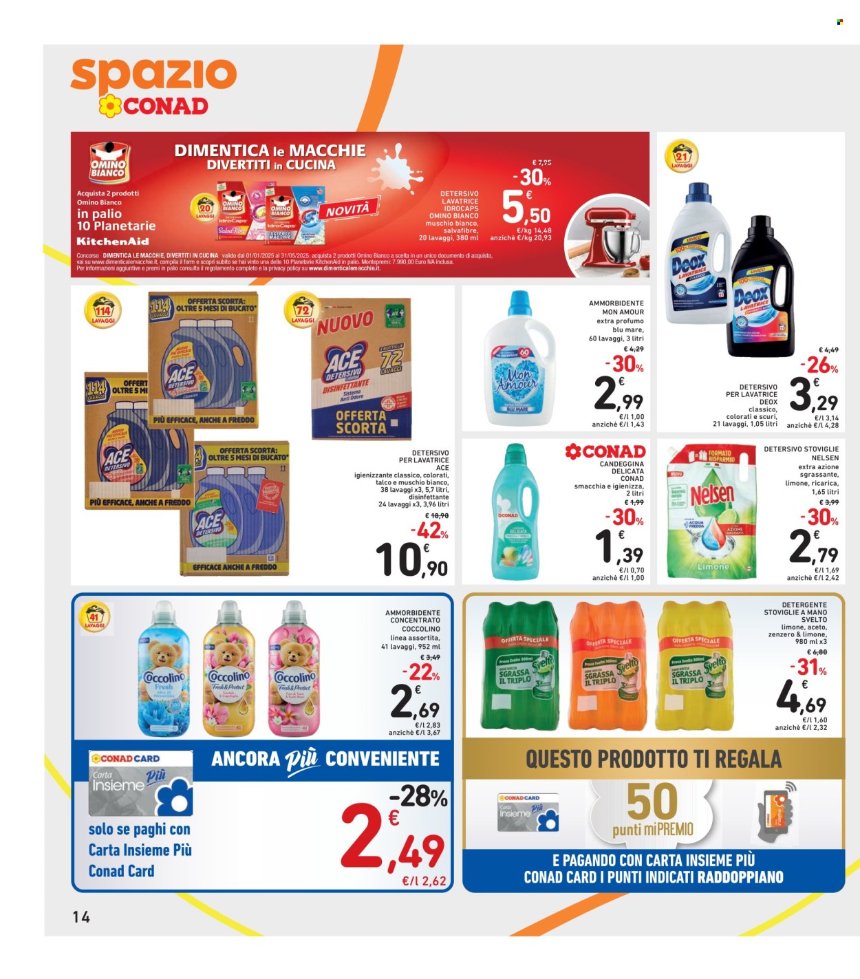 Volantino Spazio Conad - 2/5/2025 - 15/5/2025. Pagina 1