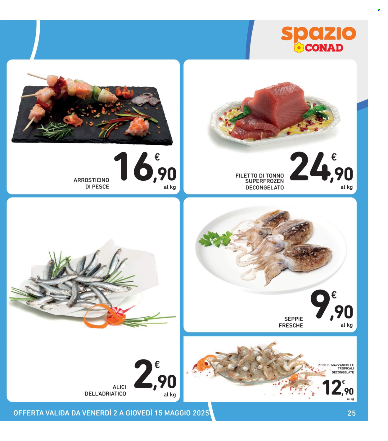 Volantino Spazio Conad - 2/5/2025 - 15/5/2025. Pagina 1