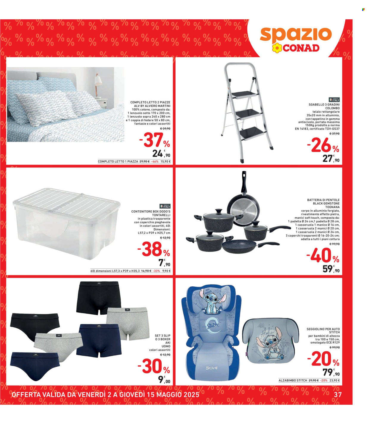 Volantino Spazio Conad - 2/5/2025 - 15/5/2025. Pagina 1