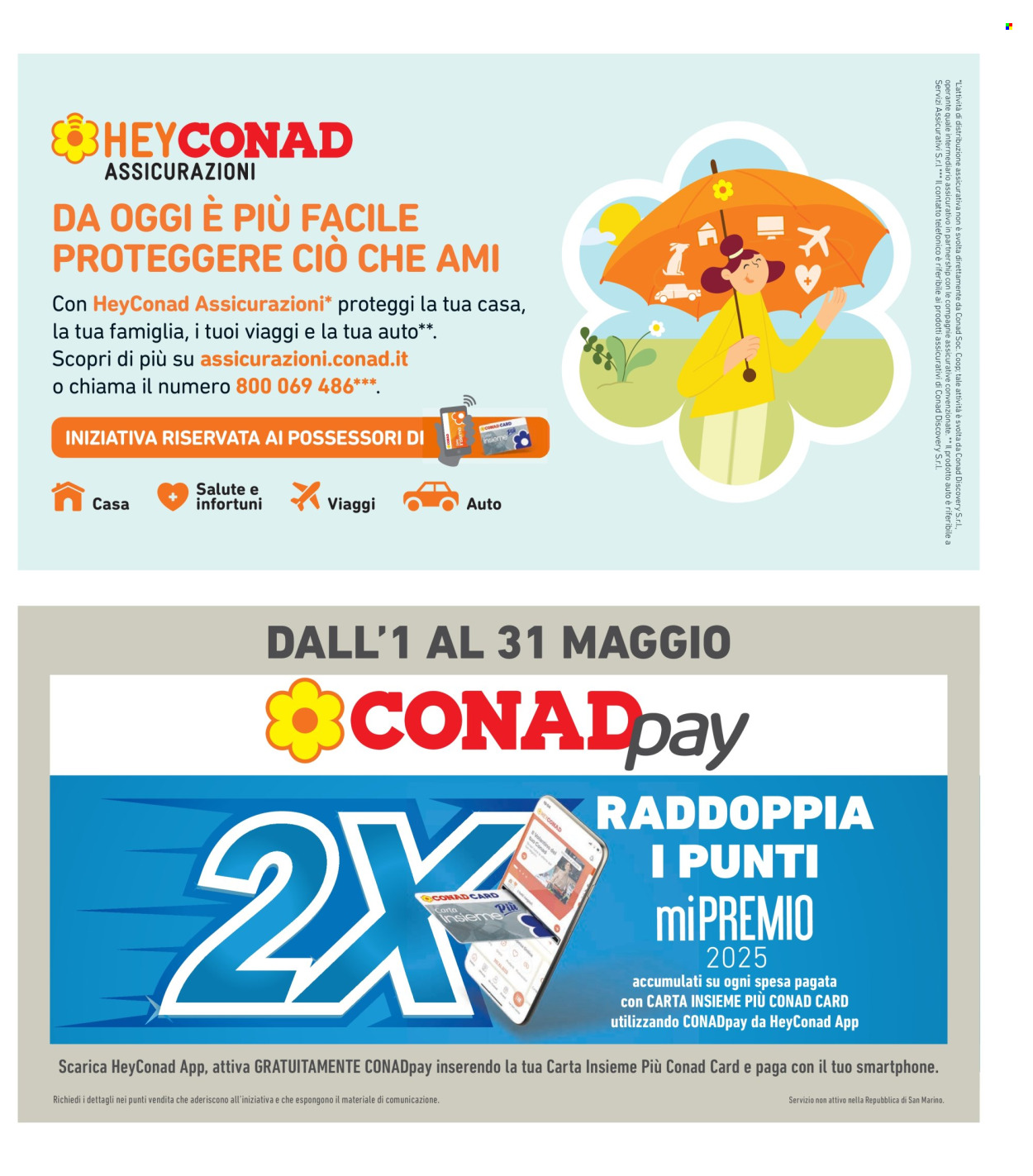 Volantino Spazio Conad - 2/5/2025 - 15/5/2025. Pagina 1