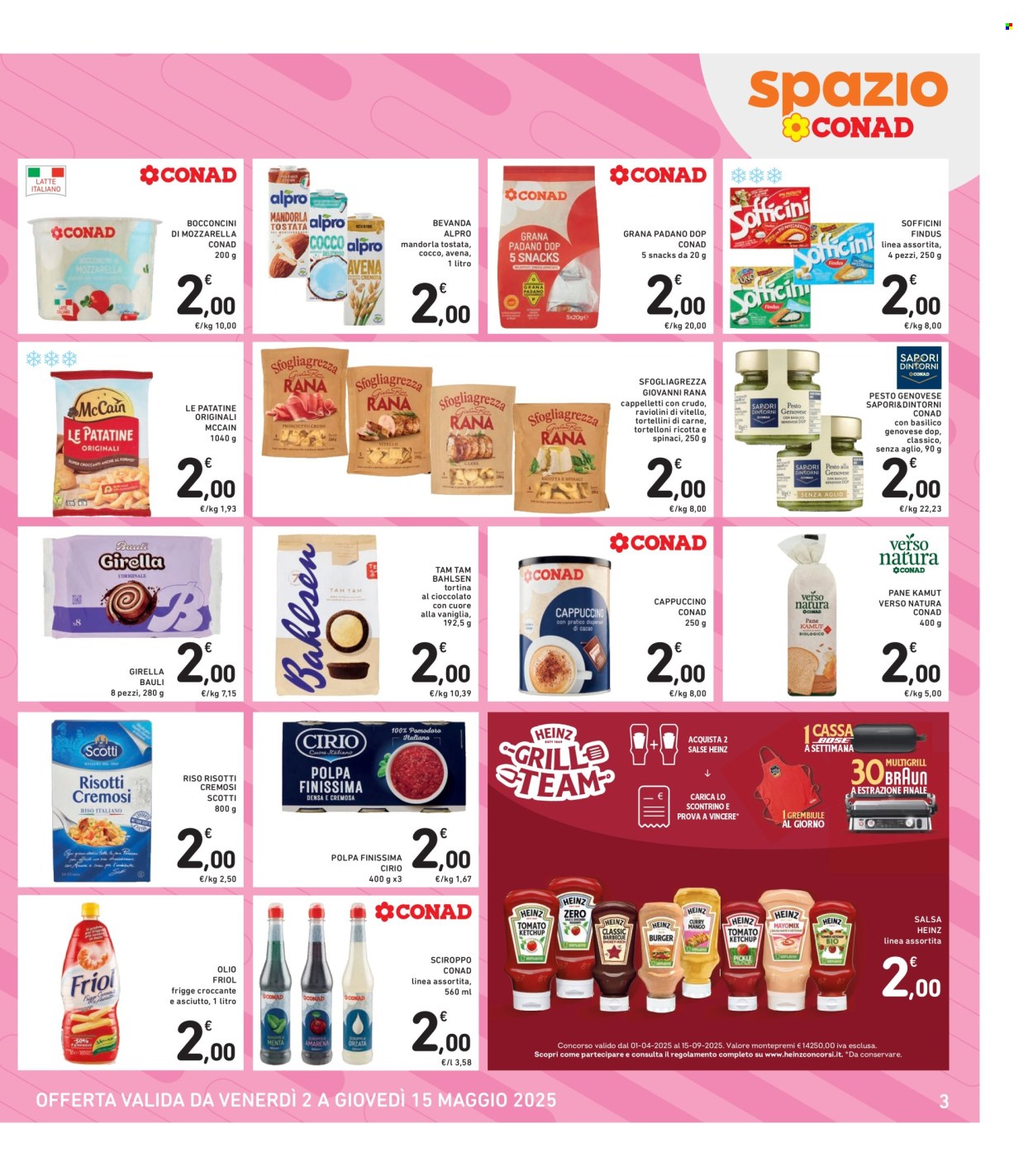 Volantino Spazio Conad - 2/5/2025 - 15/5/2025. Pagina 1