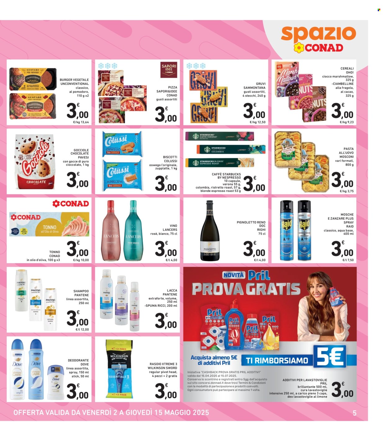 Volantino Spazio Conad - 2/5/2025 - 15/5/2025. Pagina 1