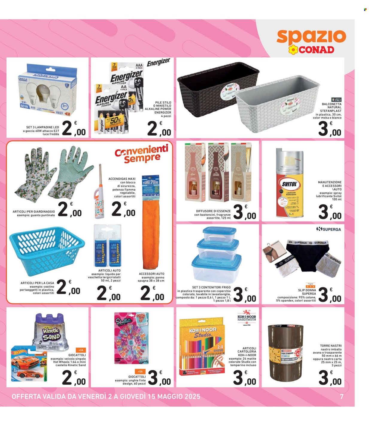 Volantino Spazio Conad - 2/5/2025 - 15/5/2025. Pagina 1