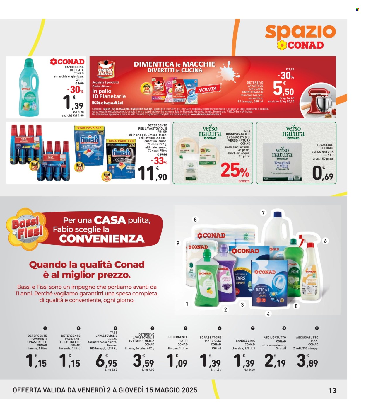 Volantino Spazio Conad - 2/5/2025 - 15/5/2025. Pagina 1