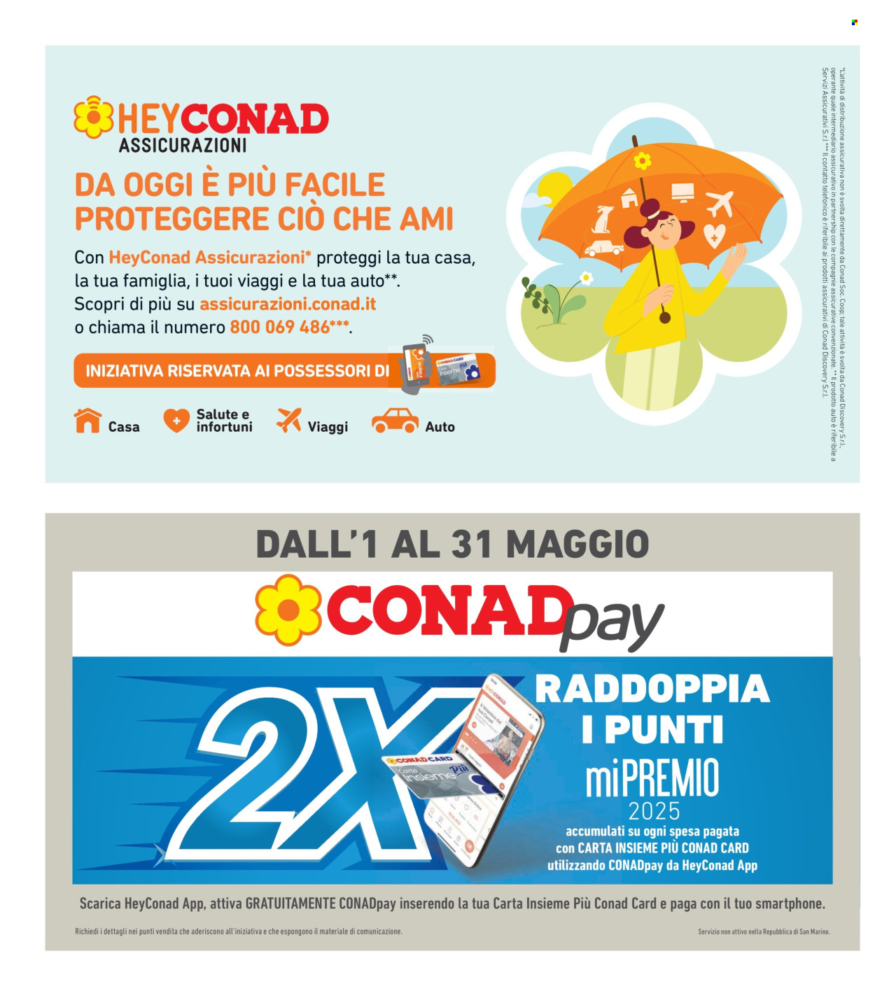 Volantino Spazio Conad - 2/5/2025 - 15/5/2025. Pagina 1