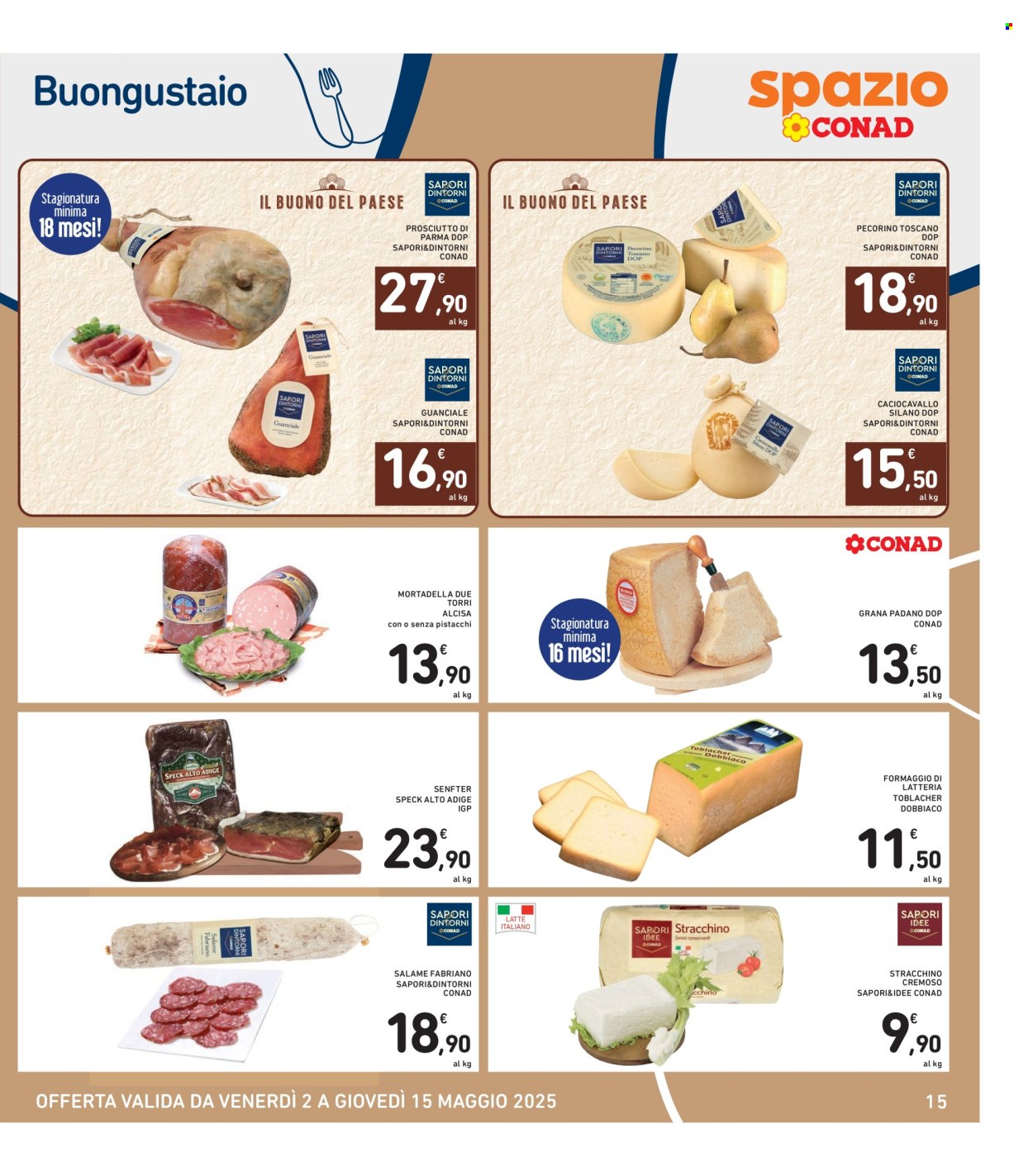 Volantino Spazio Conad - 2/5/2025 - 15/5/2025. Pagina 1