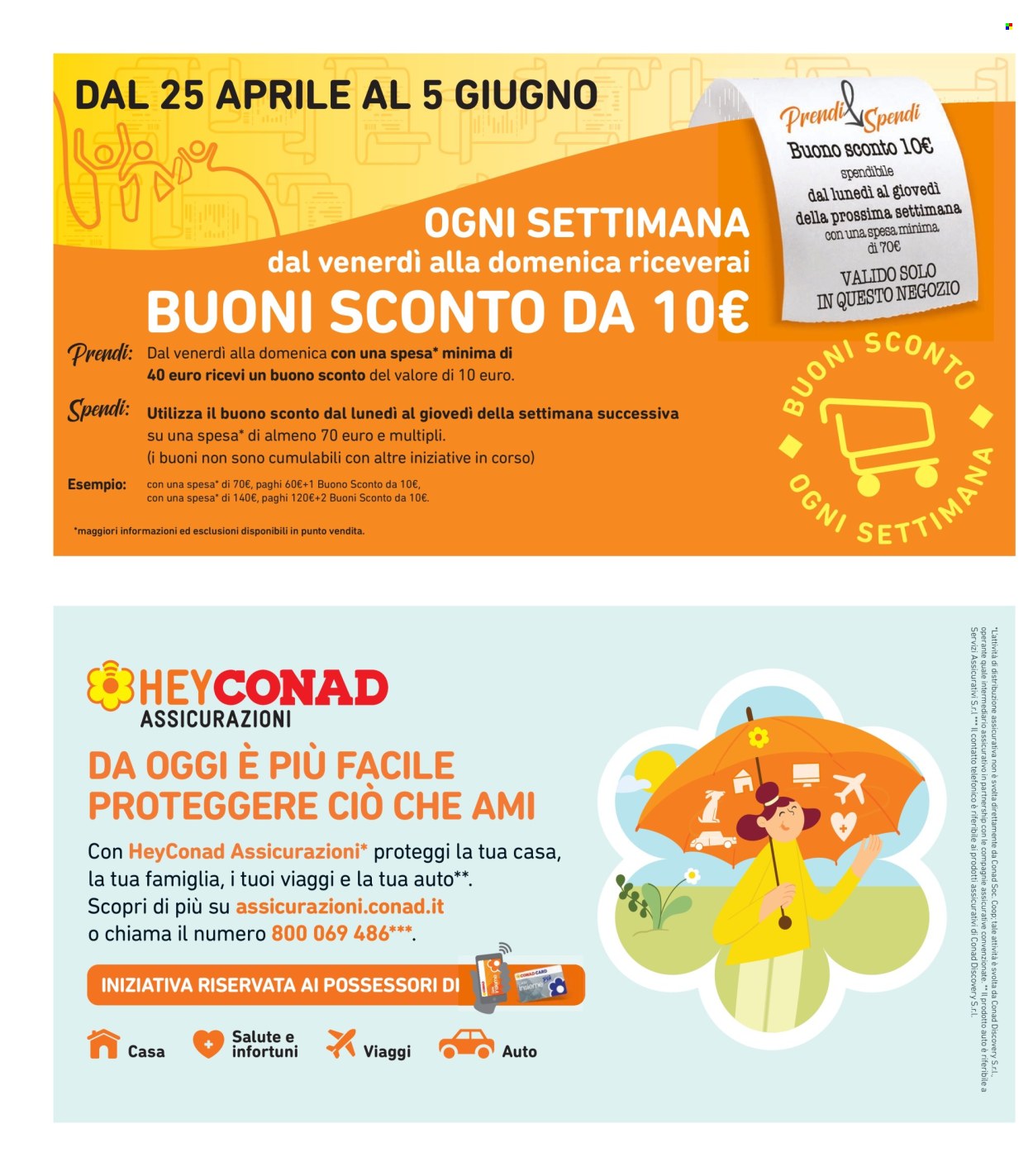 Volantino Spazio Conad - 2/5/2025 - 15/5/2025. Pagina 1